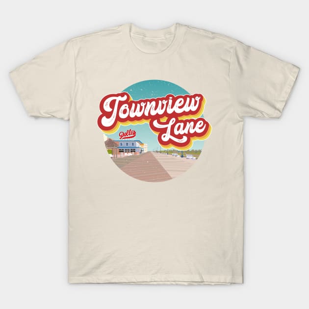 TownViewLane T-Shirt by GirlWereYouAlonePodcast